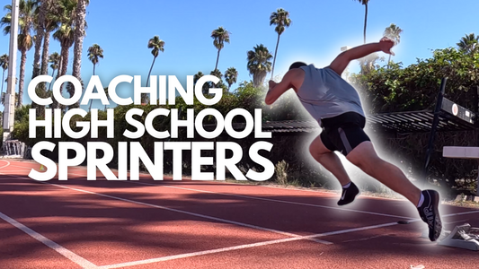 coaching high school sprinters