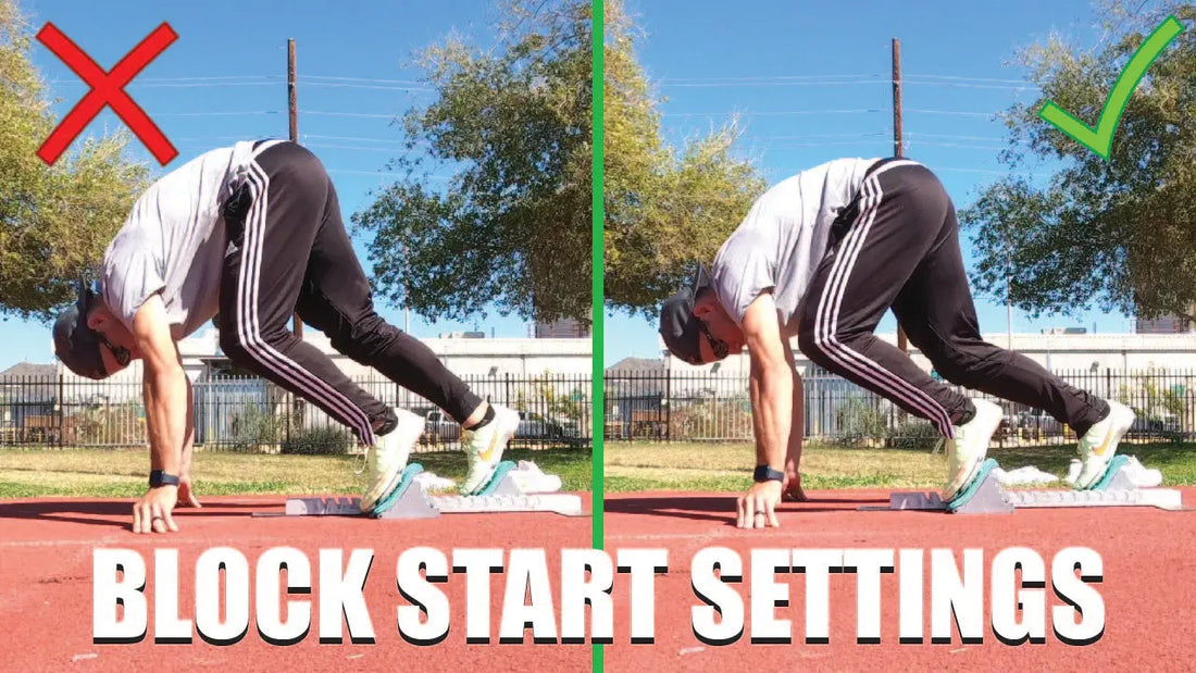 How To Set Up Your Blocks | Using Starting Blocks in Sprinting Sprinting Workouts | Training For Speed & Power