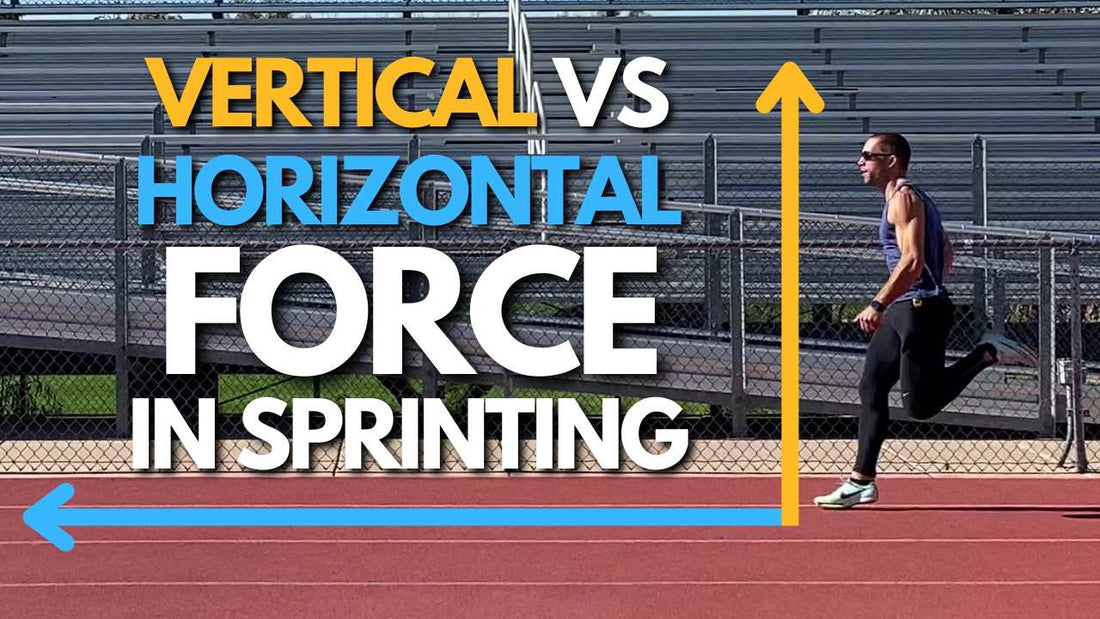 vertical force vs horizontal force in sprinting