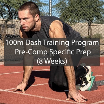 100m Dash Sprint Training Program - 8 Week SPP - ATHLETE.X 2019 ATHLETE.X