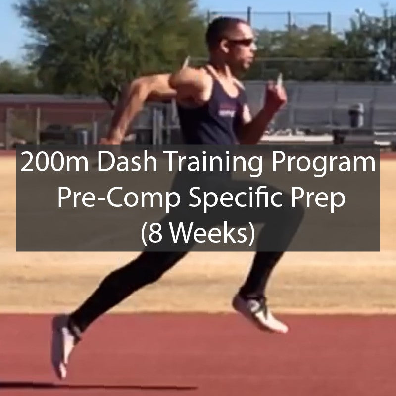 Sprinter Training Program 200m Dash Sprint Training Program | 8 Week SPP | ATHLETE.X | Sprinting ...