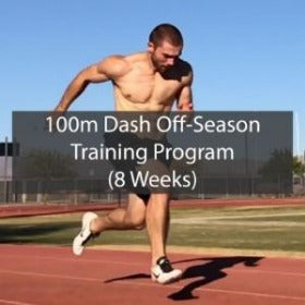 sprinting workouts off season 100m dash program